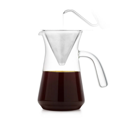 Cafetière Pour Over avec Filtre Permanent (600 ml) - SAMADOYO